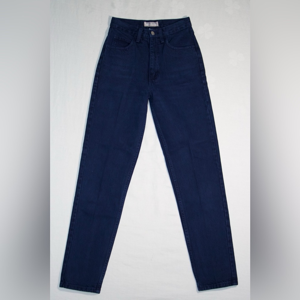 Vintage Guess USA Georges Marciano High Waist Tapered Jeans – Dark Wash